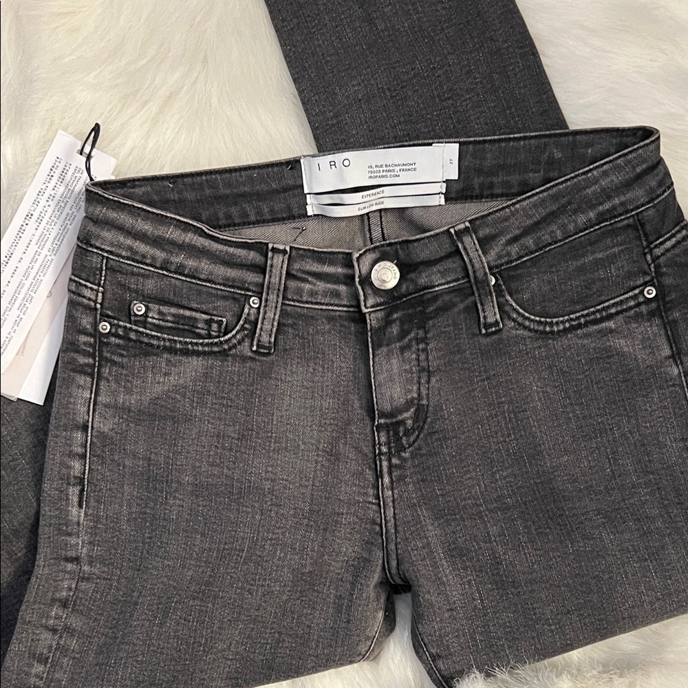 IRO Women's Charcoal Skinny Jeans